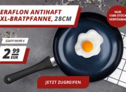 Druckerzubehoer.de: Antihaft-Bratpfanne für 2,99 Euro