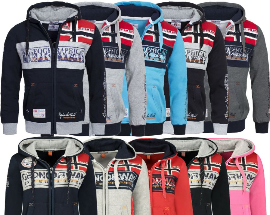 Ebay: Hoodies von Geographical Norway für 35,90 Euro