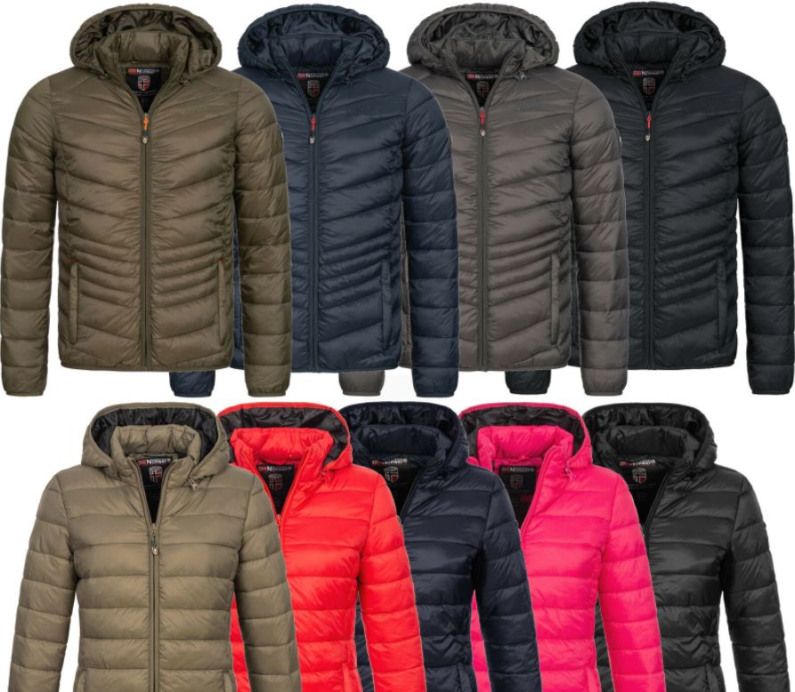 Geographical Norway: Atmungsaktive Steppjacke für 38,90 Euro