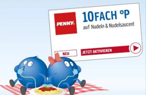 Penny: Zehnfach Payback-Punkte auf Nudeln und Nudelsaucen