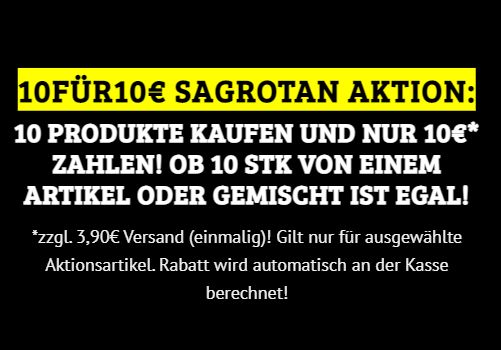 Dealclub: Zehn Sagrotan-Artikel nach Wahl für 13,90 Euro frei Haus