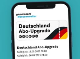 Knaller: Zwei Wochen Gratis-Nahverkehr mit „Deutschland Abo Upgrade“