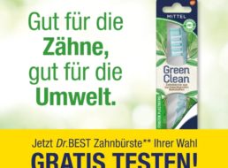 Gratis: Zahnbürste von „Dr. Best“ via Cashback zum Nulltarif