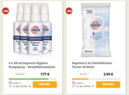 Dealclub: Sagrotan-Spray und Lorenz Crunchips mit Rabatt