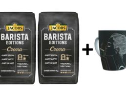 Ebay: 2 Kilogramm Jacobs-Kaffee & Barista-Becher für 19,98 Euro