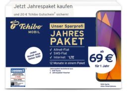 Tchibo-Mobil: 12 Monate Allnet-Flat mit 1 GByte für rechnerisch 49 Euro