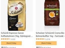 Amazon: Markenkaffee im Kilopack für unter 10 Euro