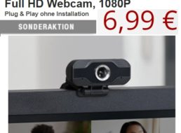 Druckerzubehoer.de: Full HD Webcam für 6,99 Euro