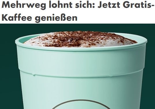 Shell: Gratis-Kaffee bei Verwendung von Mehrwegbechern bis 9. November