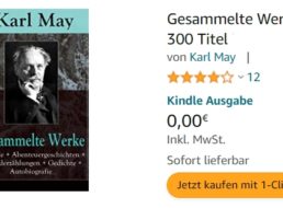 Gratis: eBook „Gesammelte Werke“ von Karl May für 0 Euro