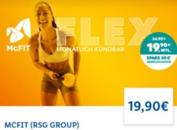 Lidl Plus: McFit Flex für dauerhaft 19,90 Euro / Monat