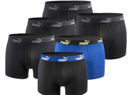 Puma: Boxershorts im Sechserpack für 27,88 Euro