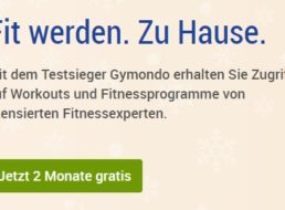 Gratis: Zwei Monate „Gymondo“ via GMX zum Nulltarif