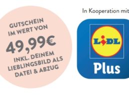 Gratis: Gutschein für Studioline-Fotoshooting via Lidl Plus