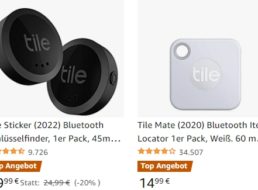 Amazon: Tile Bluetooth-Schlüsselfinder ab 14,99 Euro