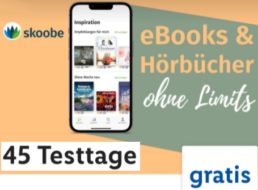 Gratis: Skoobe 45 Tage zum Nulltarif via „Lidl Plus“