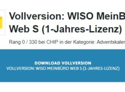 Gratis: Jahresversion von „WISO MeinBüro Web S“ zum Nulltarif