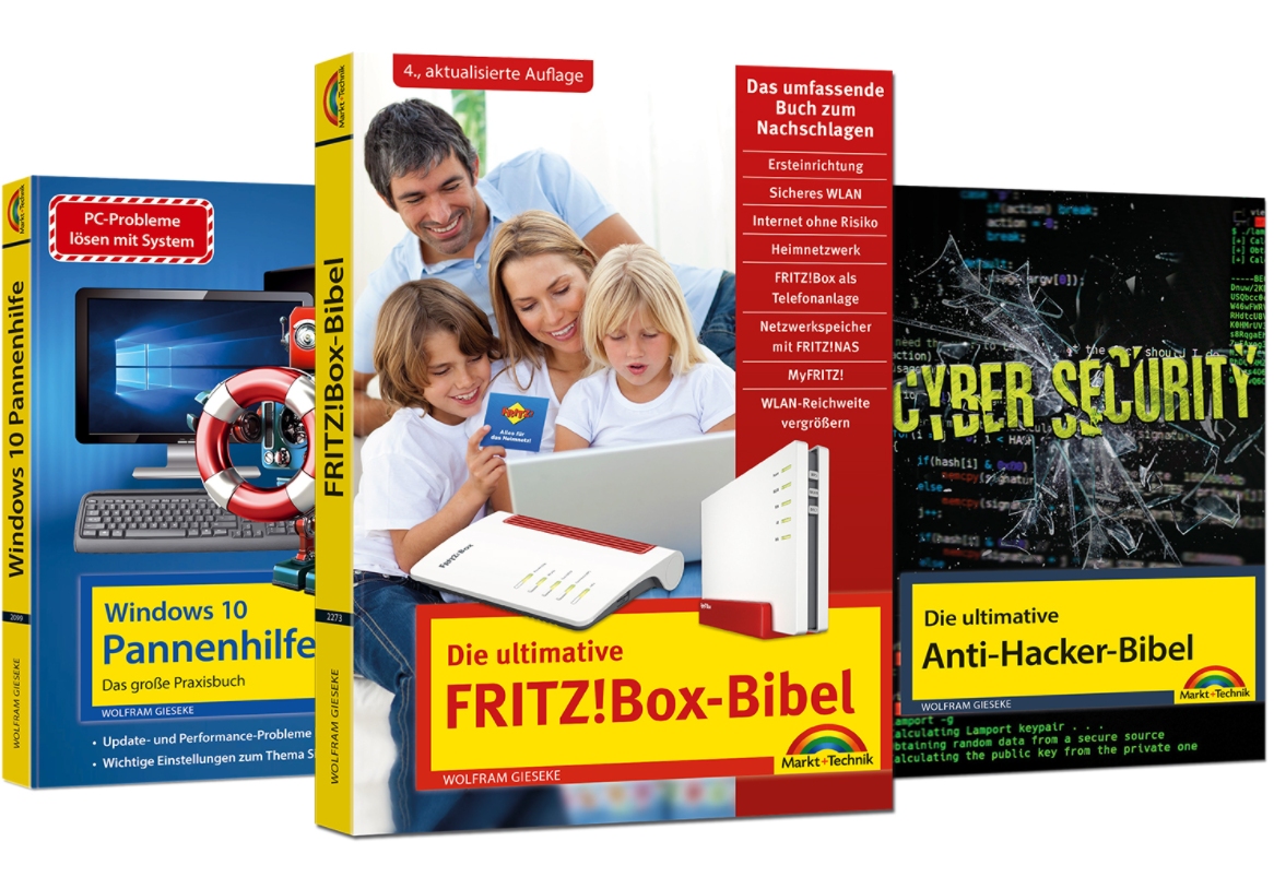 Gratis: eBooks zu Fritzbox und Windows 10 für 0 Euro