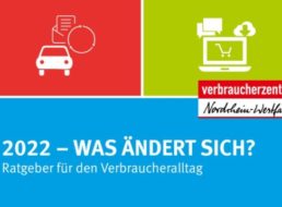 Gratis: eBook „2022 – Was ändert sich?“ via Verbraucherzentrale NRW