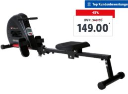 Lidl: Ruderzugmaschine Christopeit RW 2000 für 149 Euro