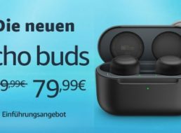 Gratis: Amazon Music Unlimited zum Kauf der neuen „Echo Buds“