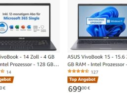 Asus: Vivo-Book mit Windows 11 und Microsoft 365 für 299 Euro