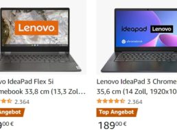 Amazon: Chromebook „Lenovo Ideapad 3“ für 189 Euro frei Haus