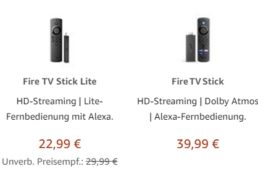 Amazon: Fire TV Stick Lite für 22,99 Euro