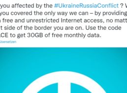 Ukraine-Hilfe: Gratis-Bahnfahrten und kostenloses VPN