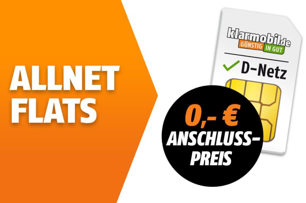 Klarmobil: Allnet-Flat mit 6 GByte Daten für 9,99 Euro