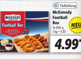 Lidl: USA-Woche mit Chicken Wings, Popcorn und mehr