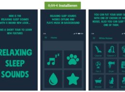 Gratis: App „Relaxing Sleep Sounds Pro“ zum Nulltarif