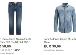 Calvin Klein: Jeans für 40 Euro frei Haus via Ebay