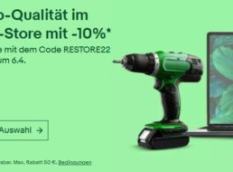 Ebay: 10 Prozent Rabatt auf bereits reduzierte B-Ware