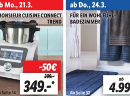 Neuer Bestpreis: Lidl Monsieur Cuisine connect trend für 349 Euro