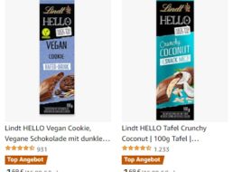 Lindt Hello: Schokolade vegan oder klassisch ab 1,61 Euro