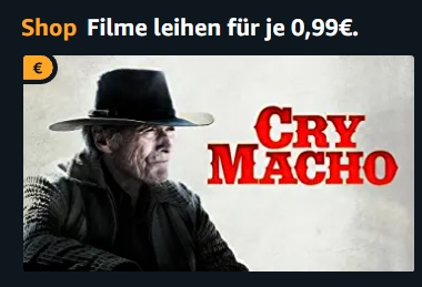 Amazon: Filme bei "Prime Video" für 99 Cent ausleihen