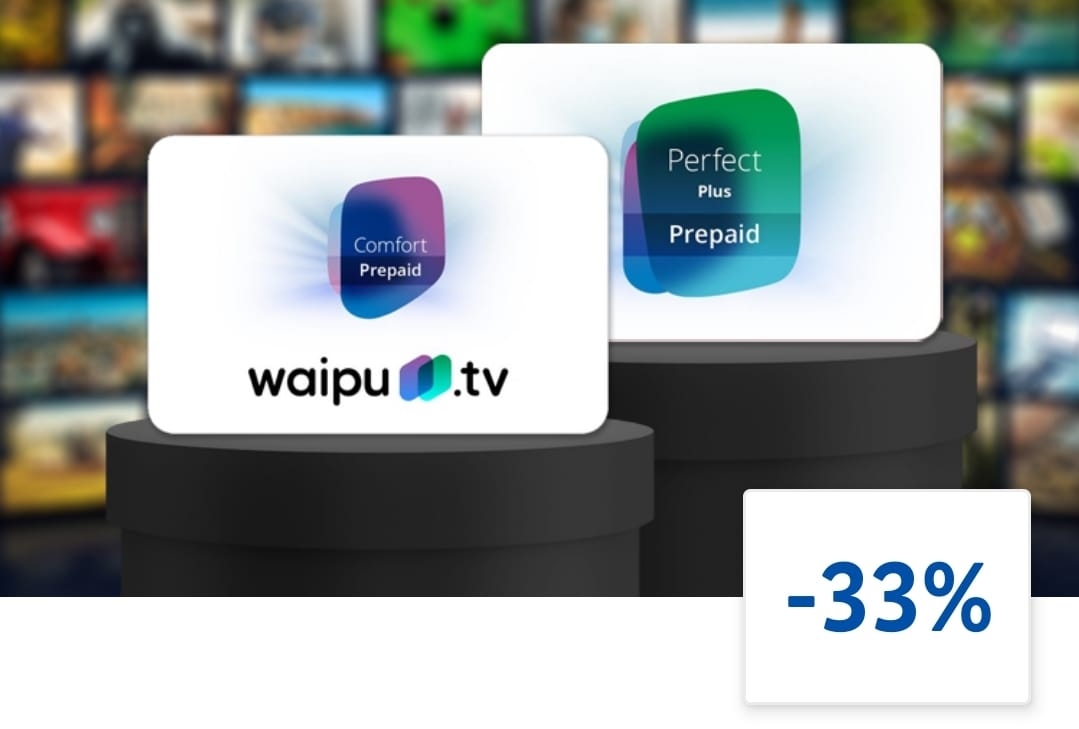 Waipu.tv: Guthabenkarten bei Lidl mit 33 Prozent Rabatt –