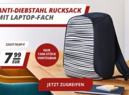 Druckerzubehoer.de: „Anti-Diebstahl-Rucksack“ für 7,99 Euro