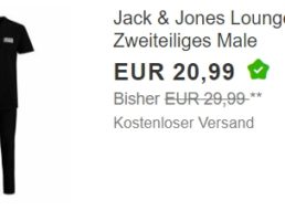 Jack & Jones: Loungewear-Set für 20,99 Euro frei Haus via Ebay