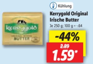 Lidl: Kerrygold-Butter für 1,59 Euro & weitere Knaller