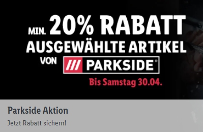 Lidl: Heimwerker-Artikel von Parkside mit mindestens 20 Prozent Rabatt