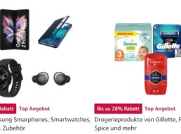 Samsung:  Smartphones, Smartwatches und mehr für eine Woche mit Rabatt