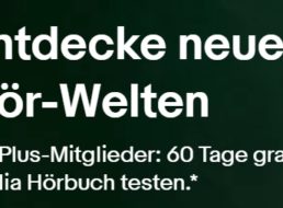 Ebay Plus: Bis zu vier Hörbücher bei Thalia geschenkt