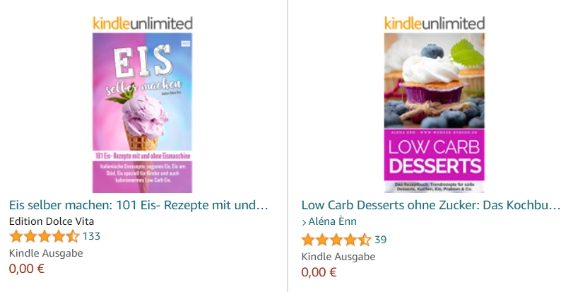 Gratis: eBook "Eis selber machen" für 0 statt 9,99 Euro