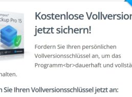 Gratis: Ashampoo Backup Pro 15 für kurze Zeit kostenlos