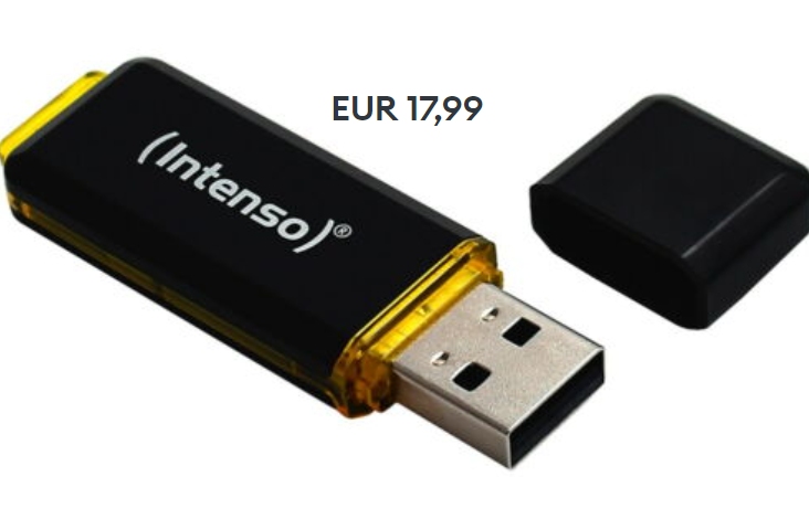 Ebay: Intenso-USB-Stick mit 128 GByte für 17,99 Euro frei Haus