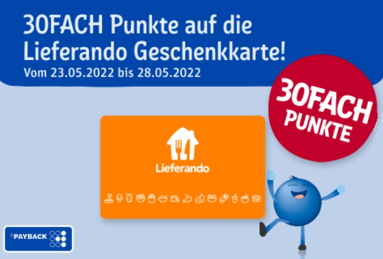 15 Rewe Payback-Rabatt mit Gutscheine Prozent via Lieferando: –