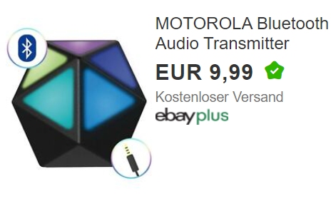 Ebay: Motorola Moto Streaming für 9,99 Euro frei Haus