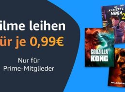 Amazon Prime: Filme für 99 Cent Leihgebühr bis Sonntag